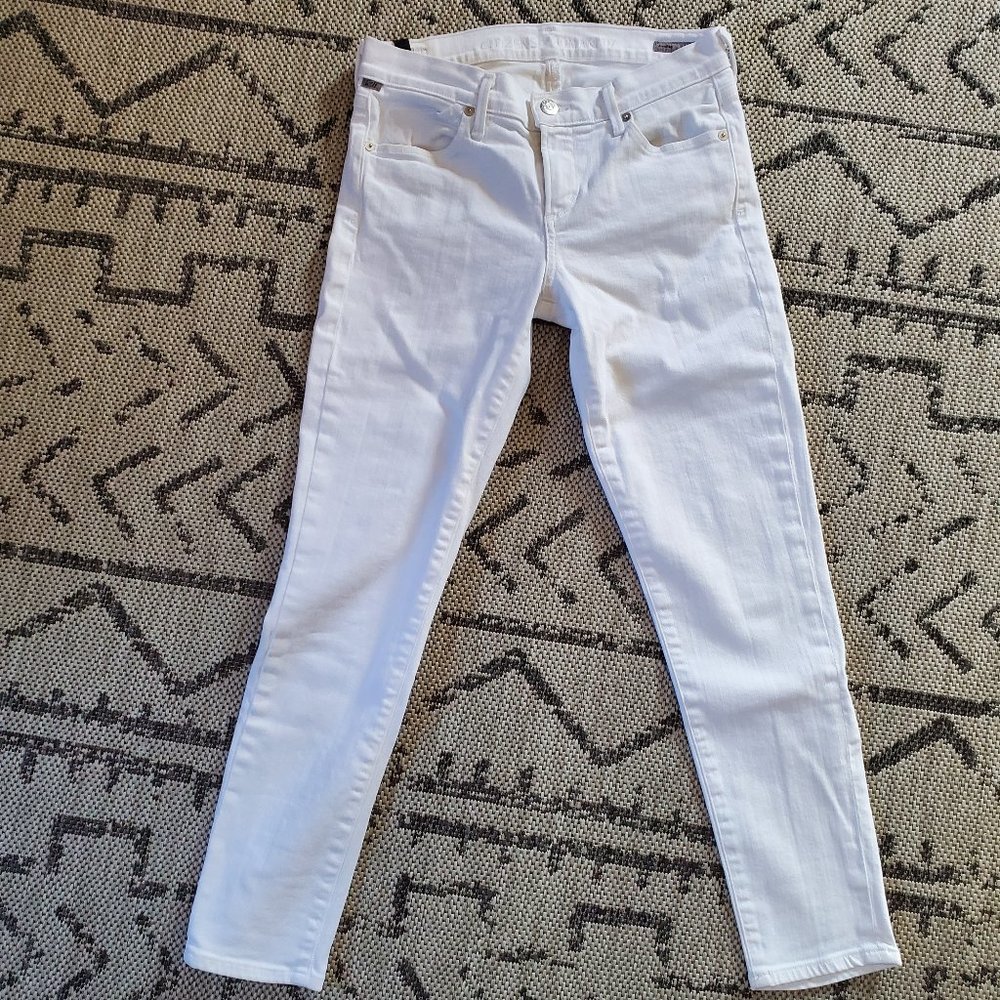 Citizens of Humanity White Skinny Jeans